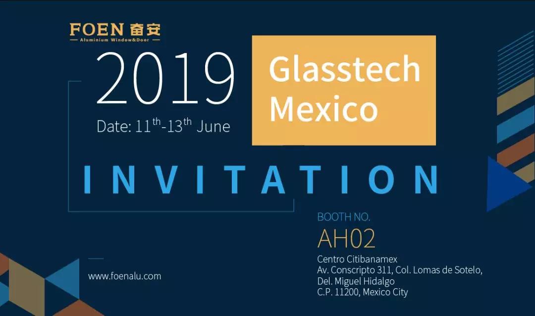 2019 mexico internationale raam- en deuraluminium industrie tentoonstelling
